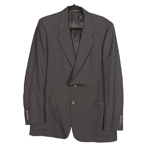 Vintage Christian Dior‎ Men's Blazer Sport Coat Black 44R